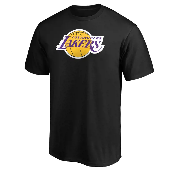 T-shirt à logo des Lakers de Los Angeles NBA NOIR