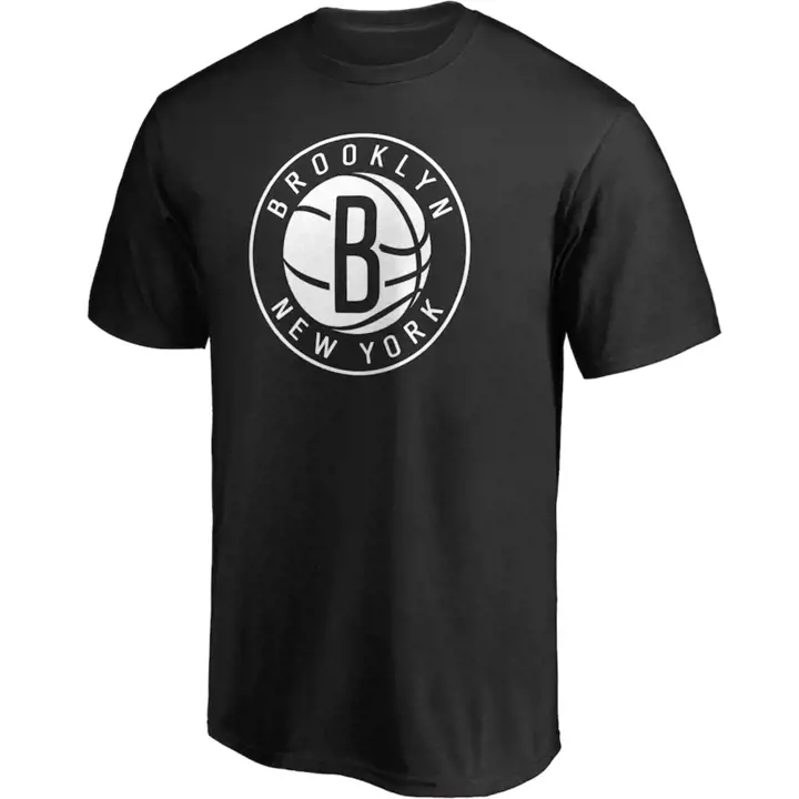 T-shirt logo équipe NBA Brooklyn Nets BLK