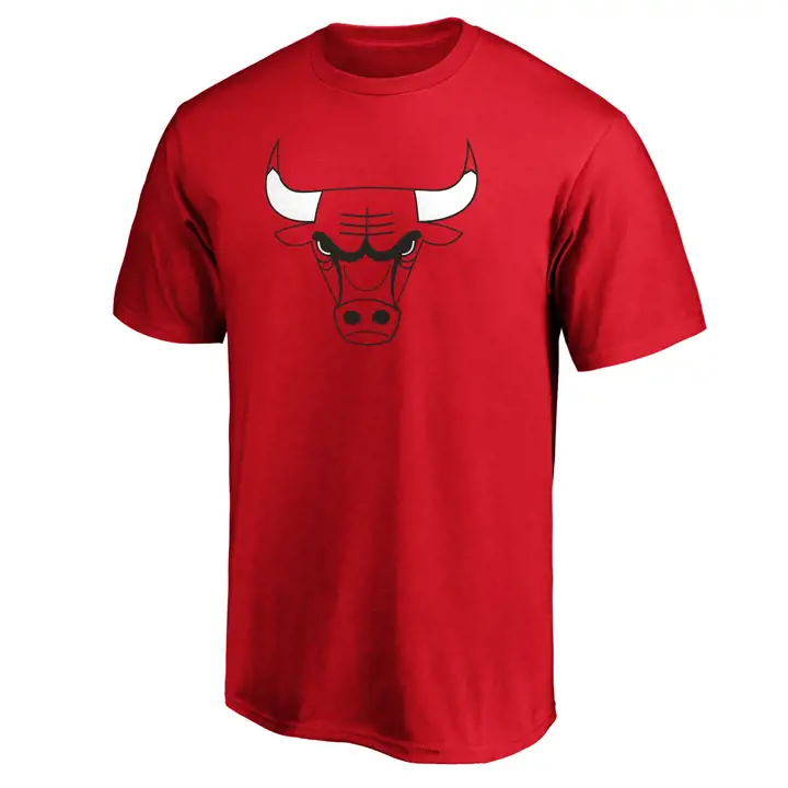 T-shirt RED avec logo des Chicago Bulls NBA