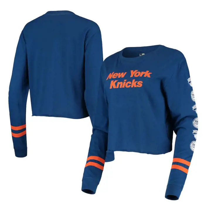 T-shirt long manches courtes NBA New York Knicks RBL