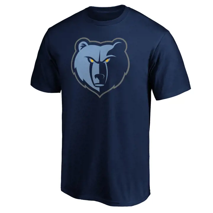 T-shirt avec logo de l'équipe NBA MEMPHIS GRIZZLIES BLEU MARINE