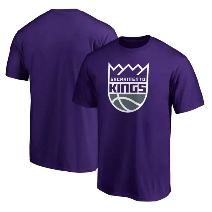 T-Shirt Logo Sacramento Kings NBA VIOLET