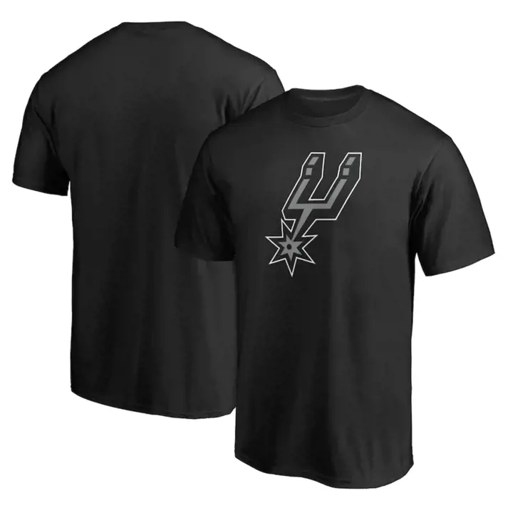 T-shirt à logo NBA des San Antonio Spurs – Noir