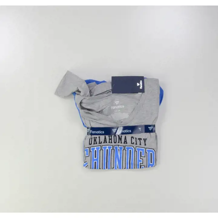 T-shirts manches courtes et manches longues combo femme NBA Oklahoma City Thunder BLEU