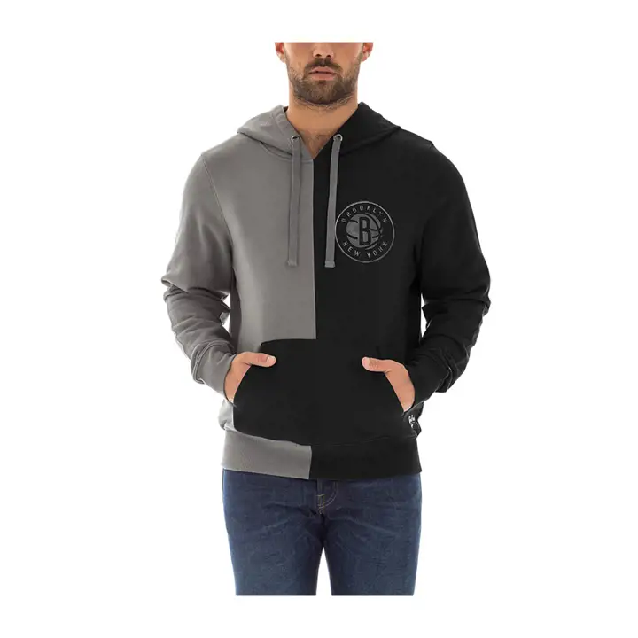 Brooklyn Nets NBA New Era Split Hood GRY