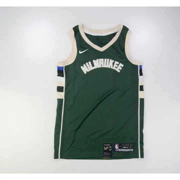 Maillot Swingman Vert Milwaukee Bucks NBA CYO ICON