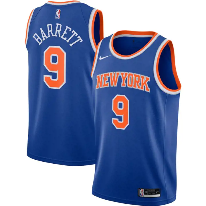 Maillot Swingman NBA ICON des New York Knicks Rj Barrett RBL
