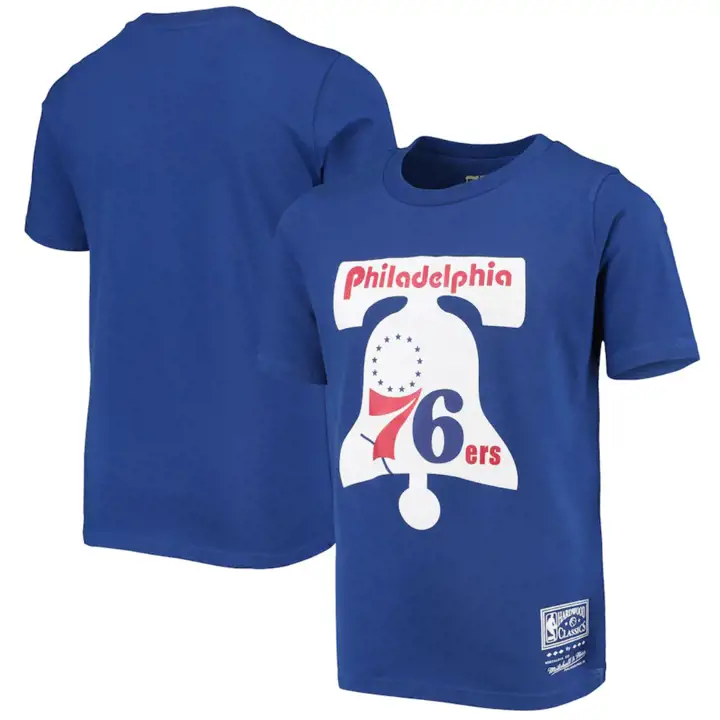 T-shirt Philadelphia 76ers NBA HWC Logo Rétro RBL