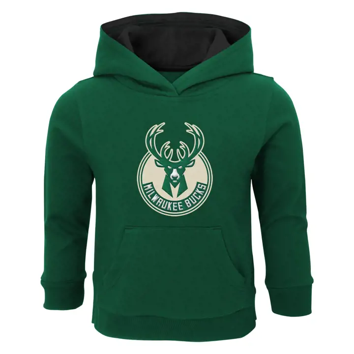 Sweat à capuche Milwaukee Bucks NBA Youth Primary Logo vert