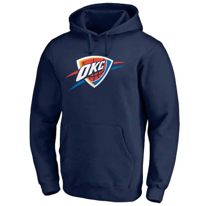 Oklahoma City Thunder NBA Jeunesse Logo Principal Sweat à Capuche MARINE