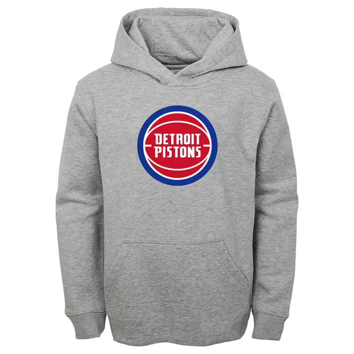 Sweat à capuche NBA Detroit Pistons logo principal junior RBL