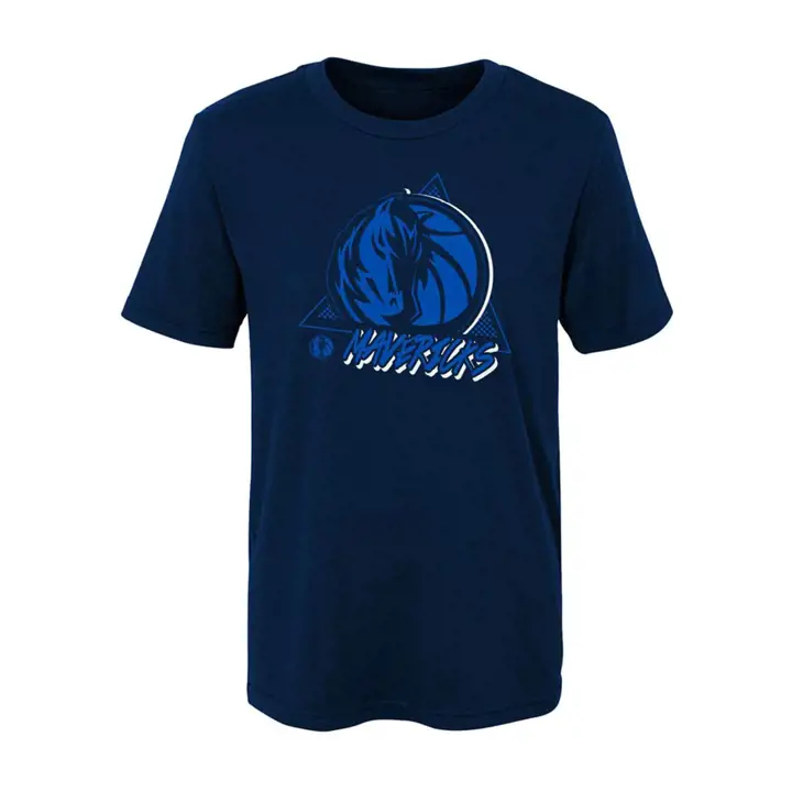T-shirt enfant NBA Dallas Mavericks Swish BLEU MARINE