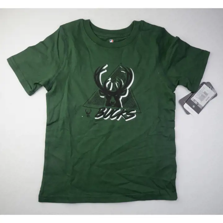 T-shirt Milwaukee Bucks NBA enfant Swish vert