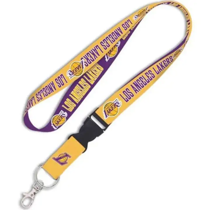 Cordon des Los Angeles Lakers avec boucle détachable AST