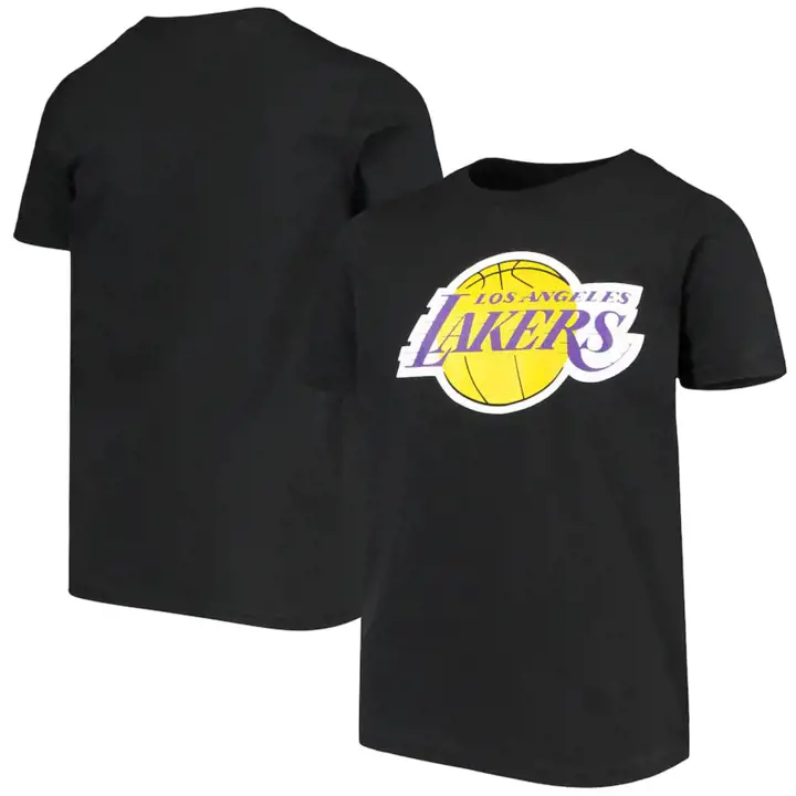 T-shirt Los Angeles Lakers NBA Youth Primary Logo Noir