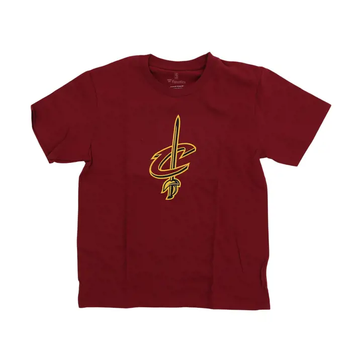 T-shirt rouge Cleveland Cavaliers NBA Logo Principal Jeunesse
