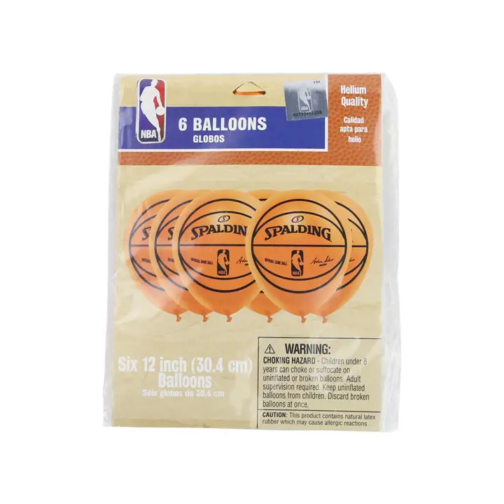 NBA NBA Lot de 6 Ballons Assortis