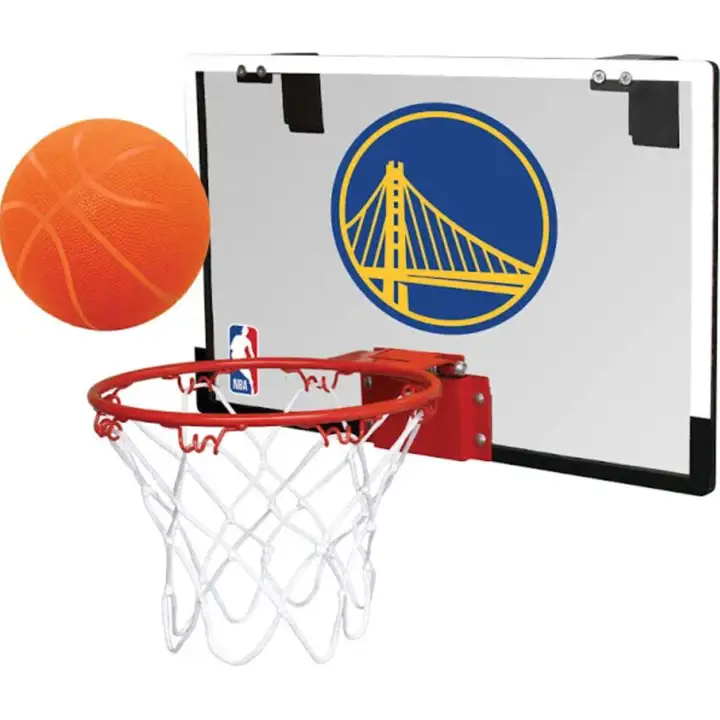 Ensemble de panier de basket en polycarbonate Golden State Warriors Game On AST