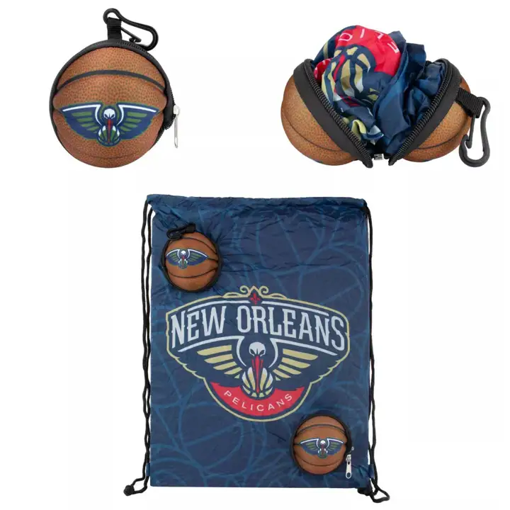Sac de sport New Orleans Pelicans Basketball à cordon AST