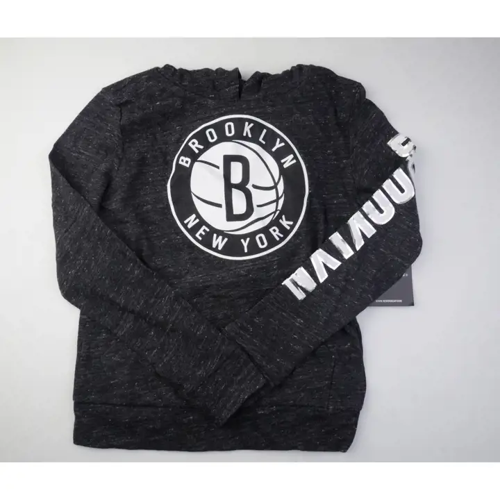 Sweat à capuche Brooklyn Nets NBA Fille Noir