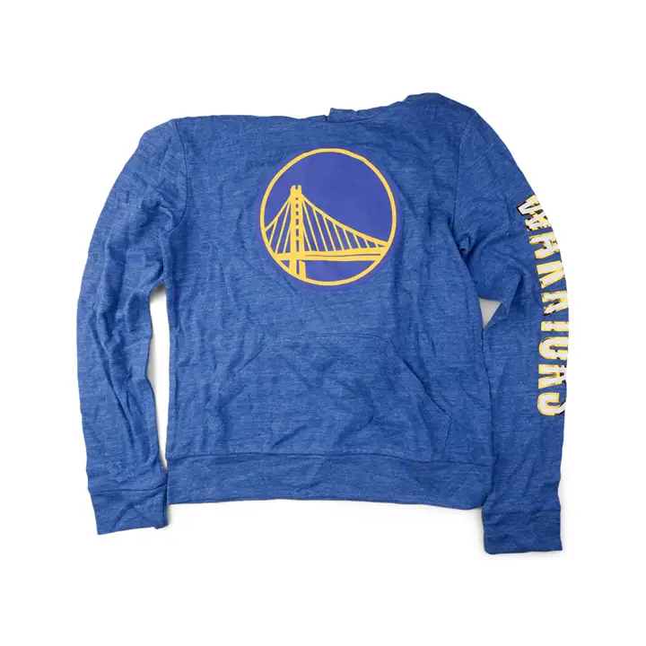 Golden State Warriors NBA Sweat à Capuche Fille Bleu