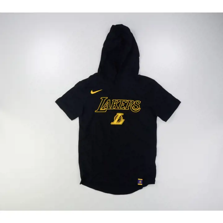 Los Angeles Lakers NBA Youth Logo SS Hood BLK