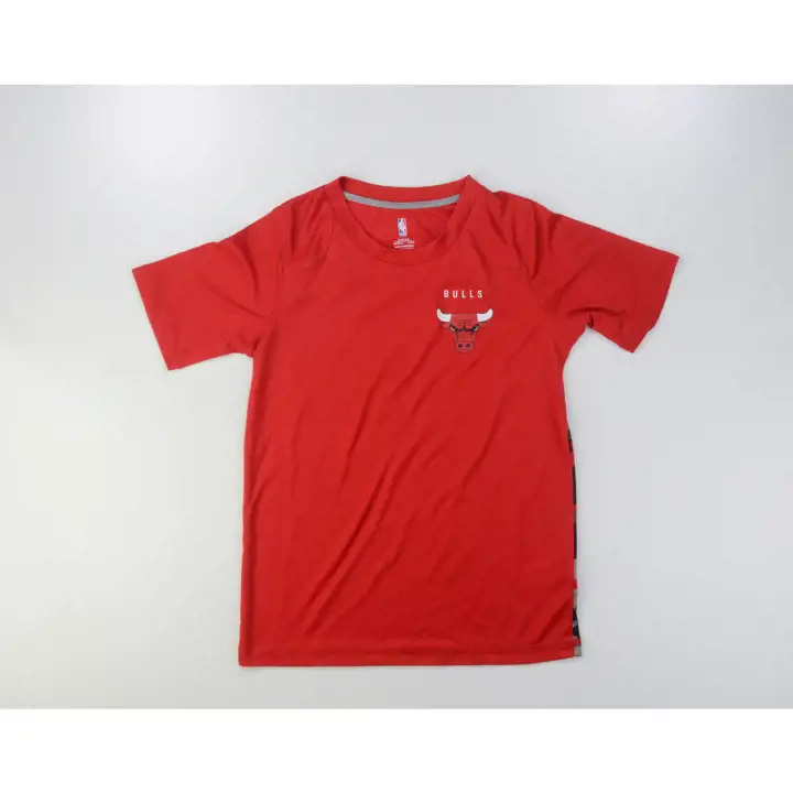 T-shirt en polyester rouge Chicago Bulls NBA Youth Court Runner