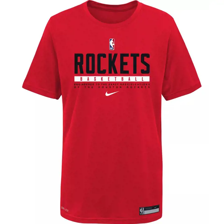 T-shirt d'entraînement Rouge 20 NBA Youth Houston Rockets