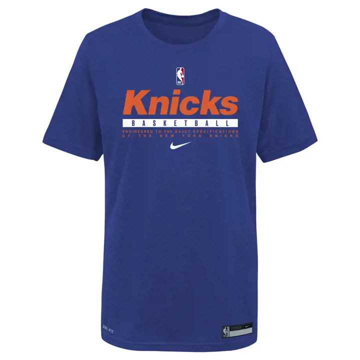 T-shirt d'entraînement de la NBA New York Knicks pour jeune 20 RBL
