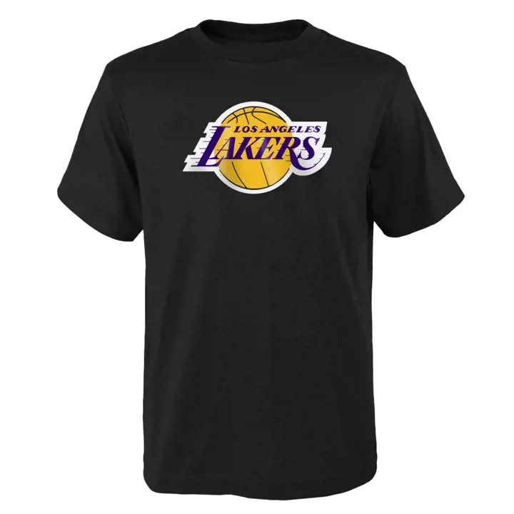 T-shirt Los Angeles Lakers Fanzz YthPrimaryLogo NBA BLK