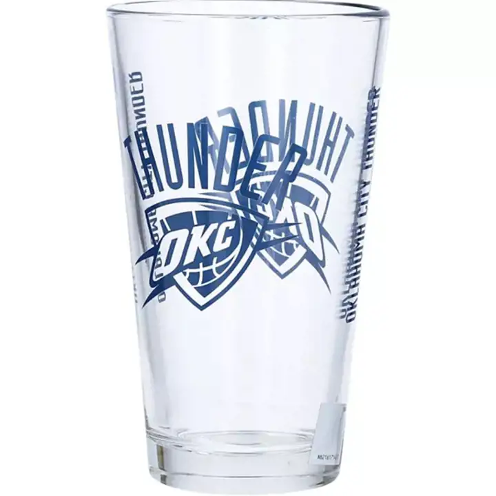 Verre à pinte du jour de match du Thunder d'Oklahoma City AST