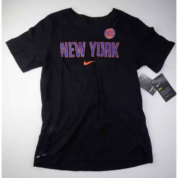 T-shirt New York Knicks NBA pour jeune - Installation - 18 - Noir