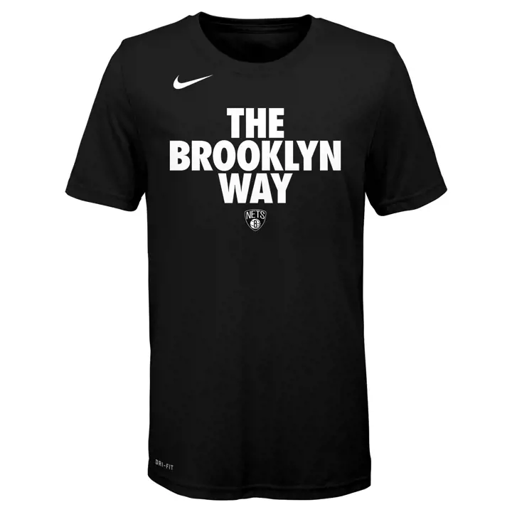 T-shirt attitude Brooklyn Nets NBA Youth Team noir