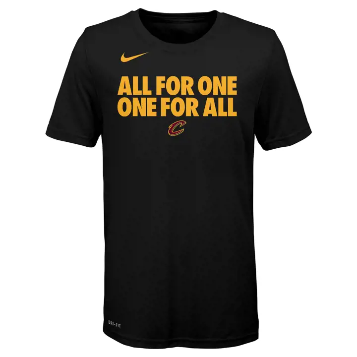 T-shirt Cleveland Cavaliers NBA Youth Team Attitude NOIR