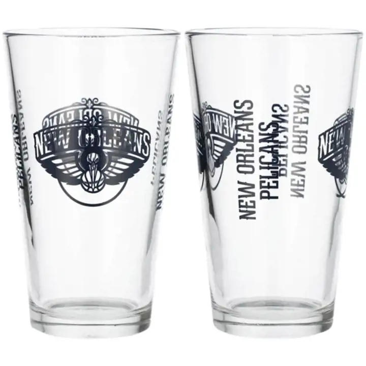 Verre à pinte du jour de match des Pélicans de la Nouvelle-Orléans