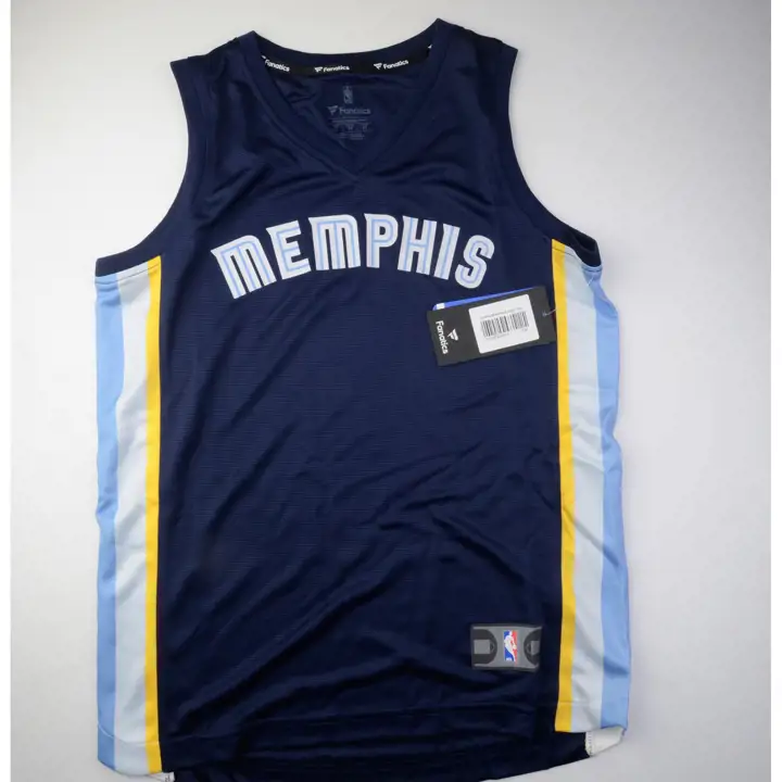 MEMPHIS GRIZZLIES NBA Fastbreak Icon Maillot Jeune Vierge Bleu Marine