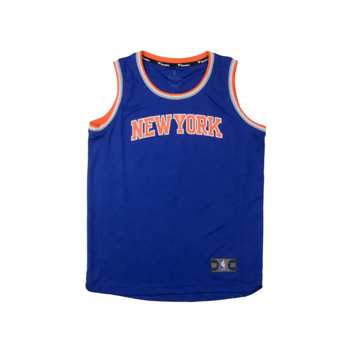 Maillot Enfant Vierge Icon NBA Fastbreak New York Knicks Bleu