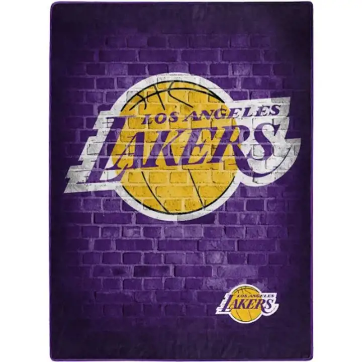 Couverture en soie Los Angeles Lakers AST