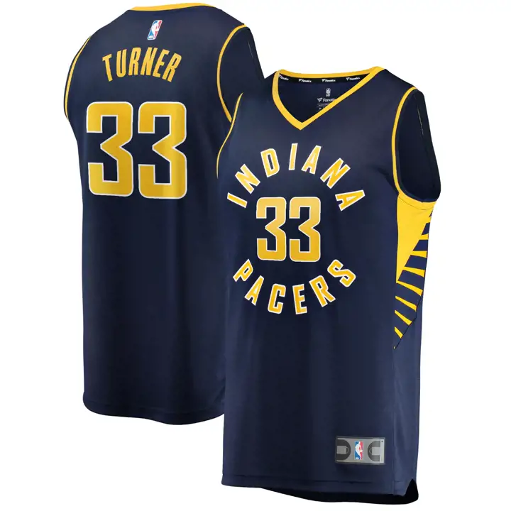 Maillot Jeune Indiana Pacers NBA Fastbreak Icon Myles Turner