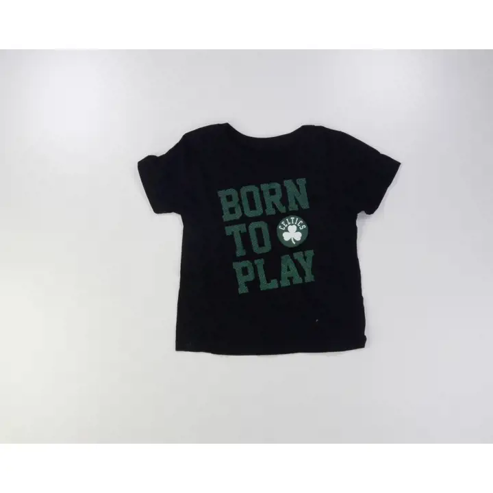 T-shirt Boston Celtics NBA Pour tout-petit, « Born To Play », 18 mois, noir