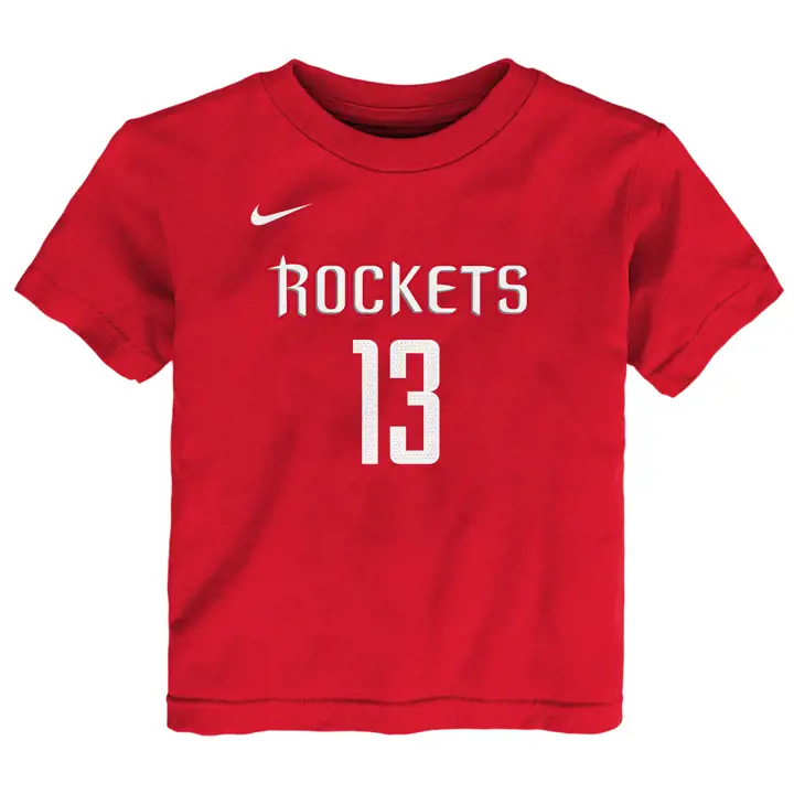 T-shirt Réplique N&N Icône NBA Houston Rockets pour tout-petit James H