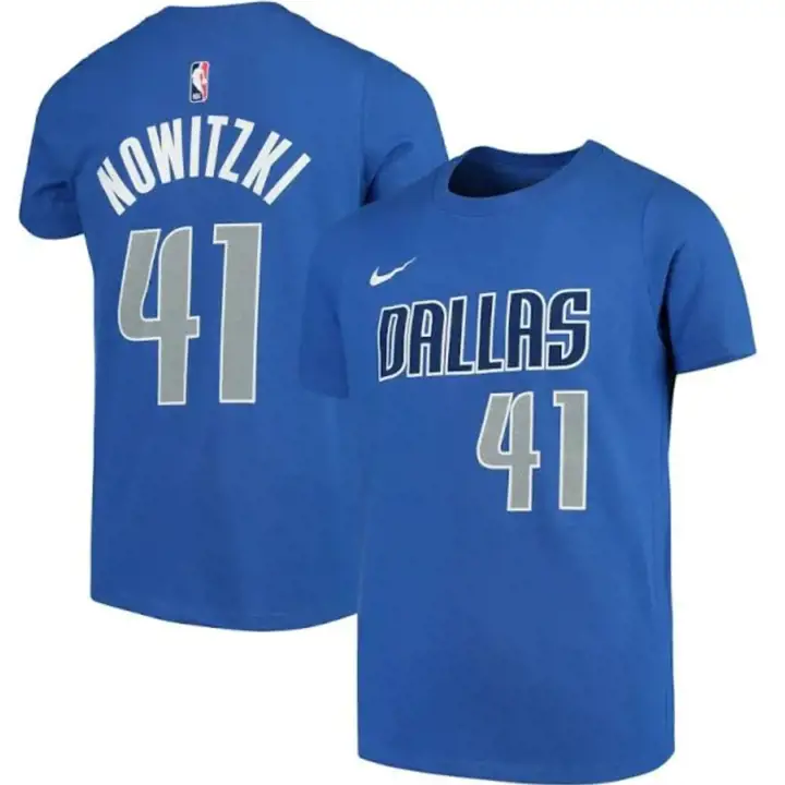 T-shirt Dirk Nowitzki RB icône jeune N&N NBA Dallas Mavericks
