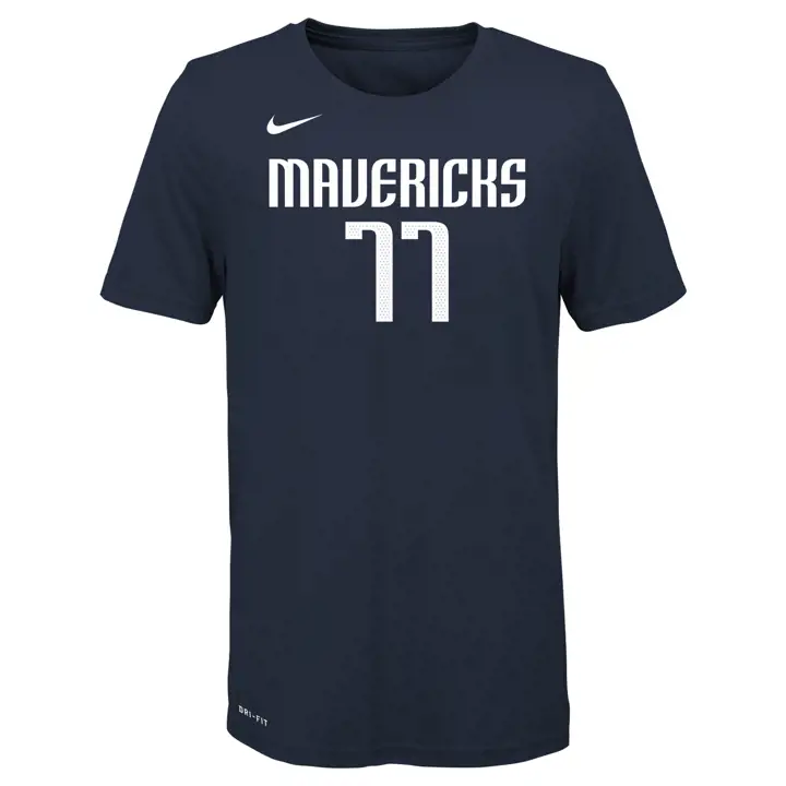 T-shirt Dallas Mavericks NBA Youth Icon N&N Luka Doncic MARINE