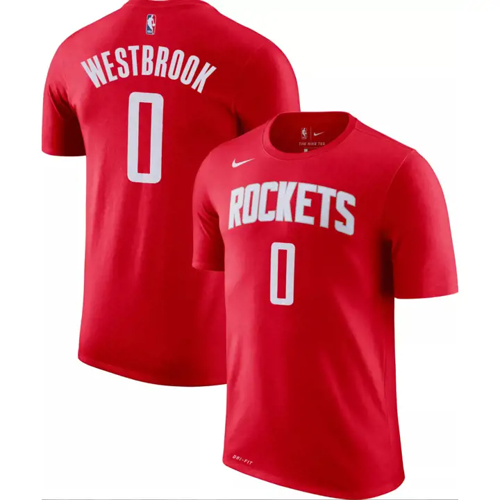 T-Shirt Houston Rockets NBA Jeune Icône N&N Russell Westbrook