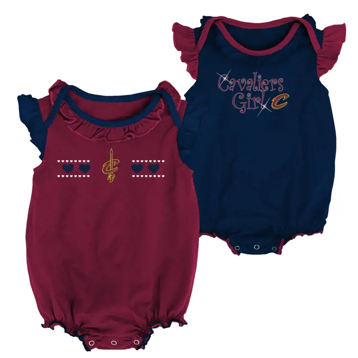 Cleveland Cavaliers NBA Pack de Retour à la Maison pour Filles (Bébé) ROUGE