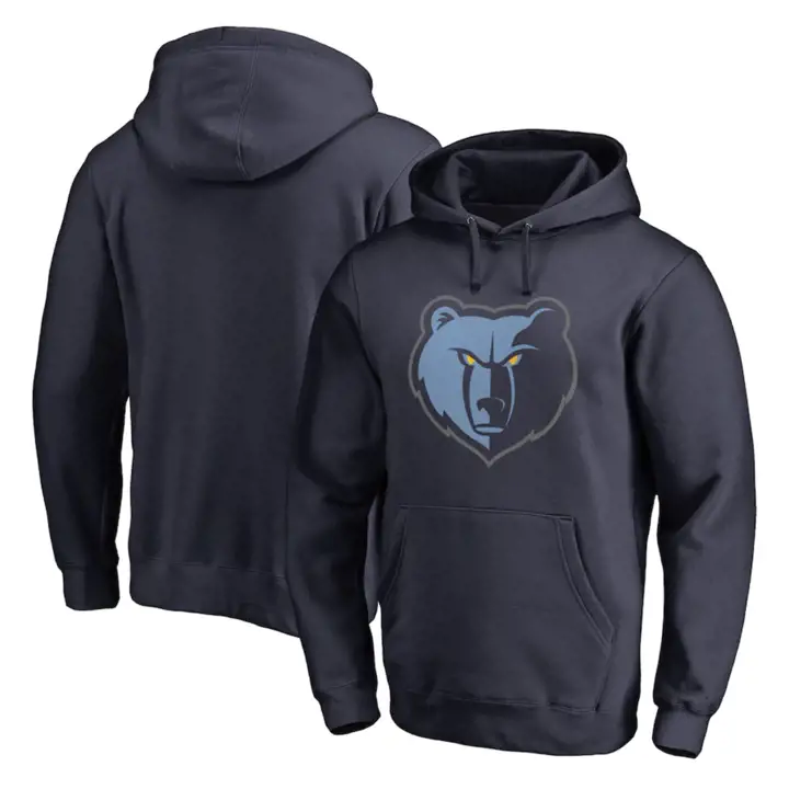 Hoodie NBA Memphis Grizzlies Halpert avec logo principal BLEU MARINE