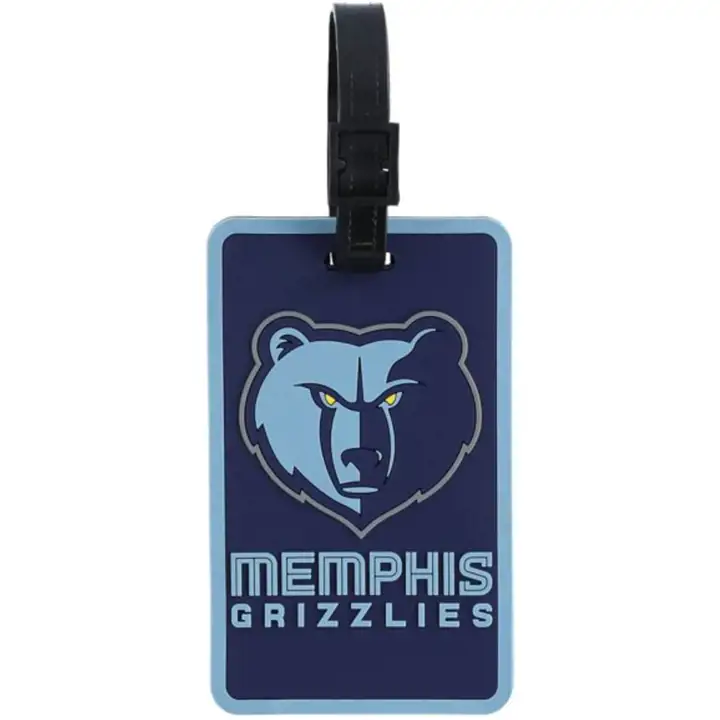 MEMPHIS GRIZZLIES Étiquette de sac souple AST