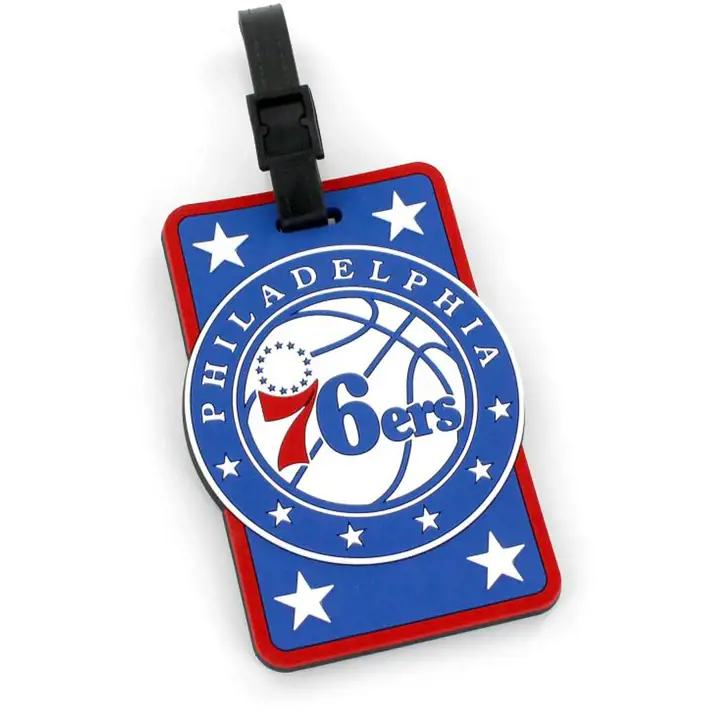 Étiquette de sac souple Philadelphia 76ers AST