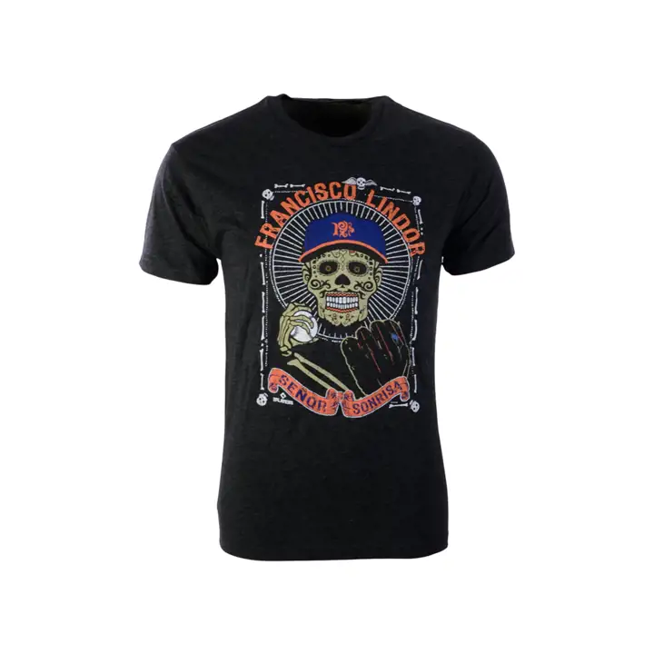 T-Shirt Joueur Crâne MLB D.O.D. New York Mets Francisco Lindor