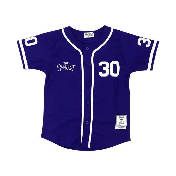 Maillot de film Sandlot Classic Reels Benny Rodriguez dkbl